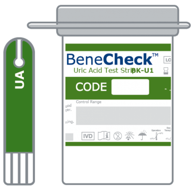 BeneCheck Uric Acid Test Strip